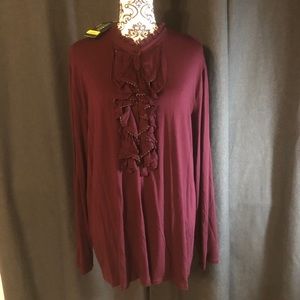 Ladies Ralph Lauren Top long sleeve with tags.